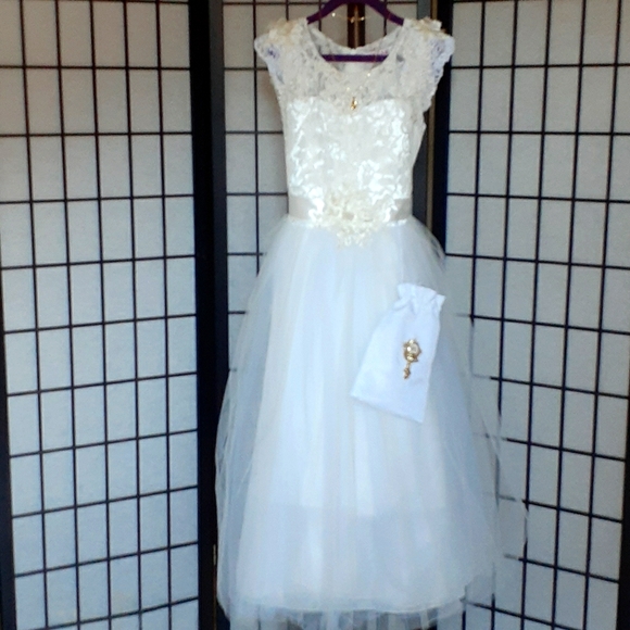 Girl Dress Communion, Confirmation Free kit side 8
